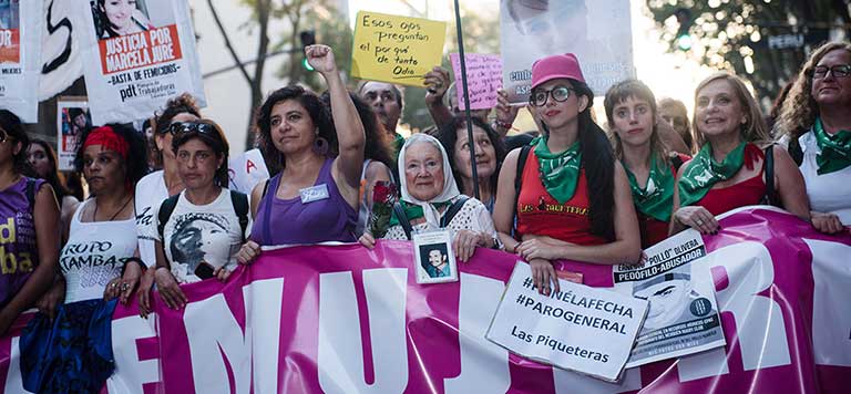 Detenciones En El Final Del Paro Internacional De Mujeres