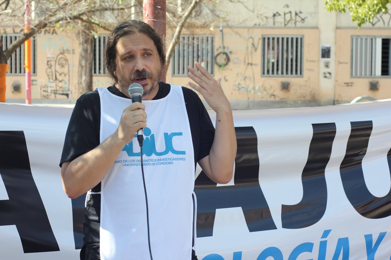 Javier Blanco, Sec. General De ADIUC, Habló Sobre La Movilización Por La Defensa De La UNC