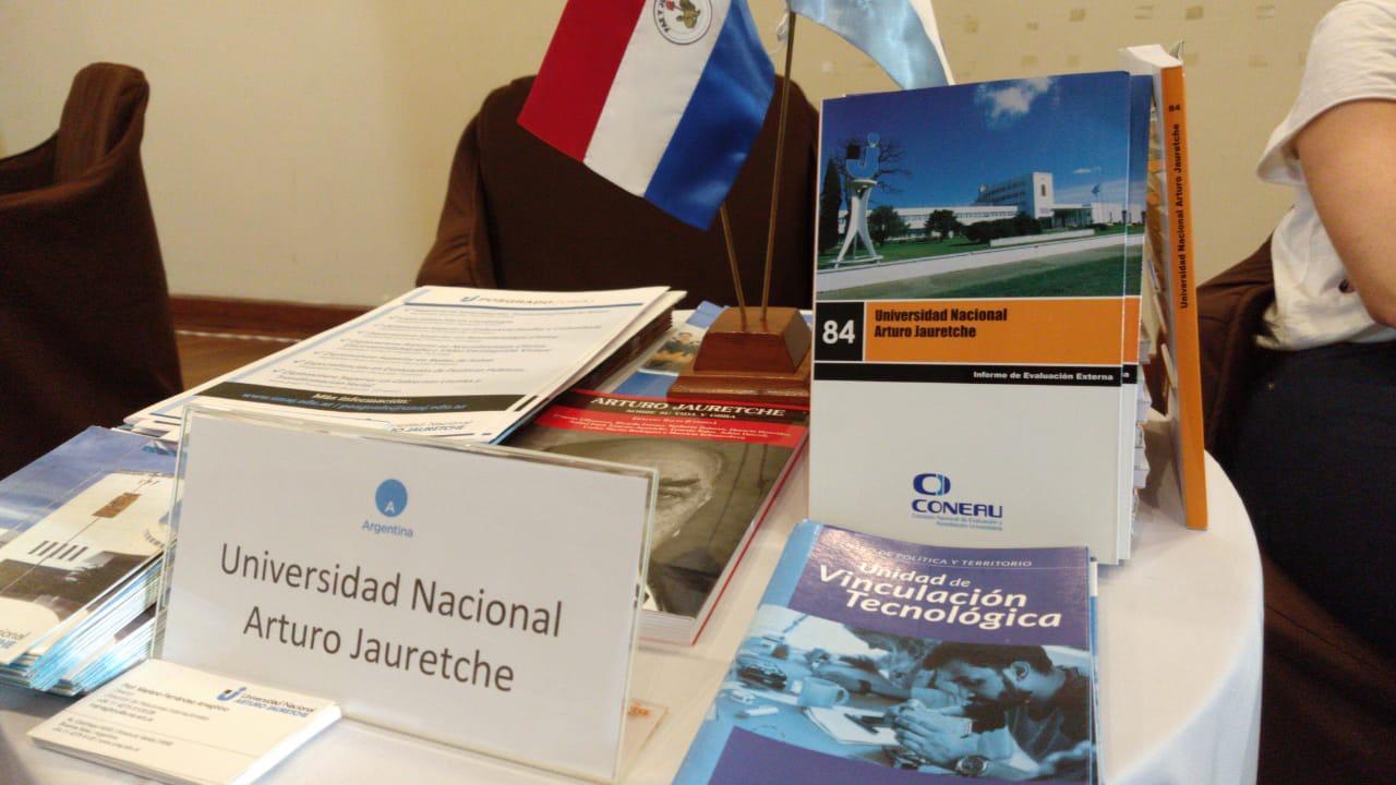 La UNAJ Presente En La Feria “Estudiar En La Argentina” En Paraguay