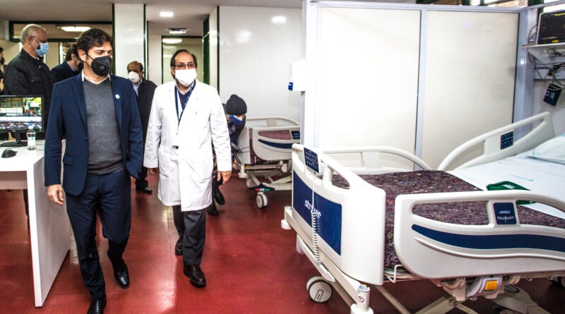 Berazategui: El Hospital Evita Pueblo Duplicó Las Camas De Terapia Intensiva Para La Lucha Contra El Coronavirus