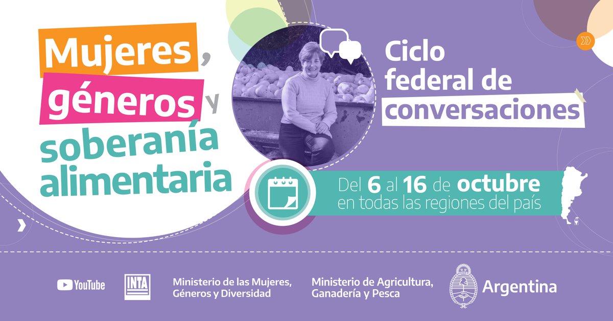 Se Viene El Primer Ciclo Federal De Conversaciones Campesinas “Mujeres Género Y Soberanía Alimentaria”.