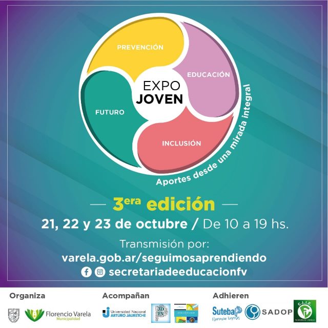 Florencio Varela: Se Viene La 3ra Edición De La Expo Joven, En Formato Virtual