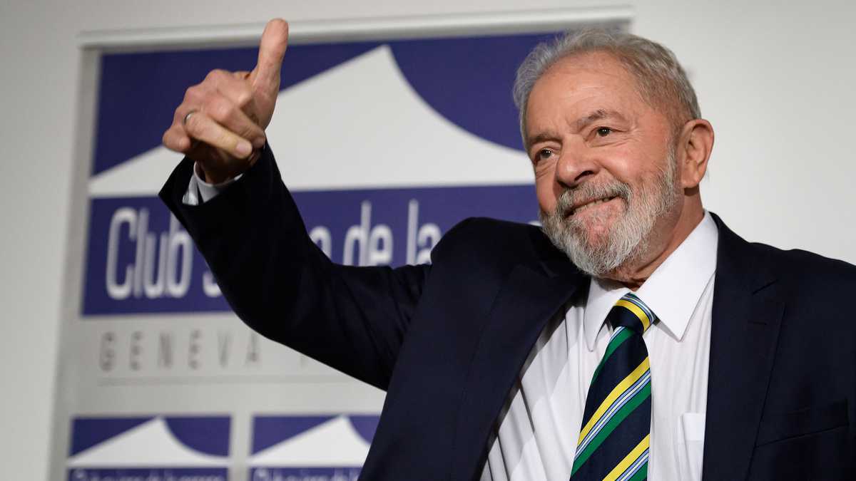 Lula Da Silva Confirmó Su Candidatura A La Presidencia De Brasil