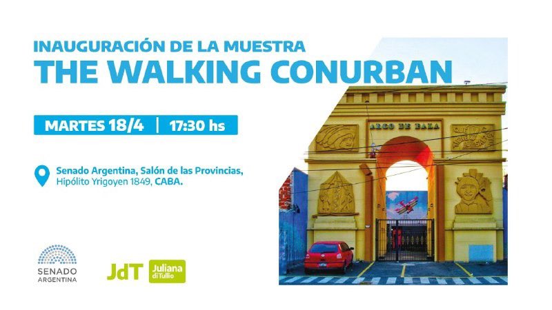 The Walking Conurban Se Presenta Con Una Muestra Fotográfica En El Senado De La Nación