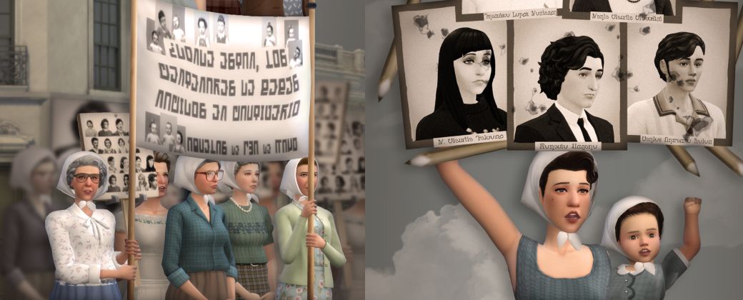 ¡Conocé La Versión Criolla De Los Sims! Un Argentino Recrea Figuras Históricas En El Popular Juego De Simulación
