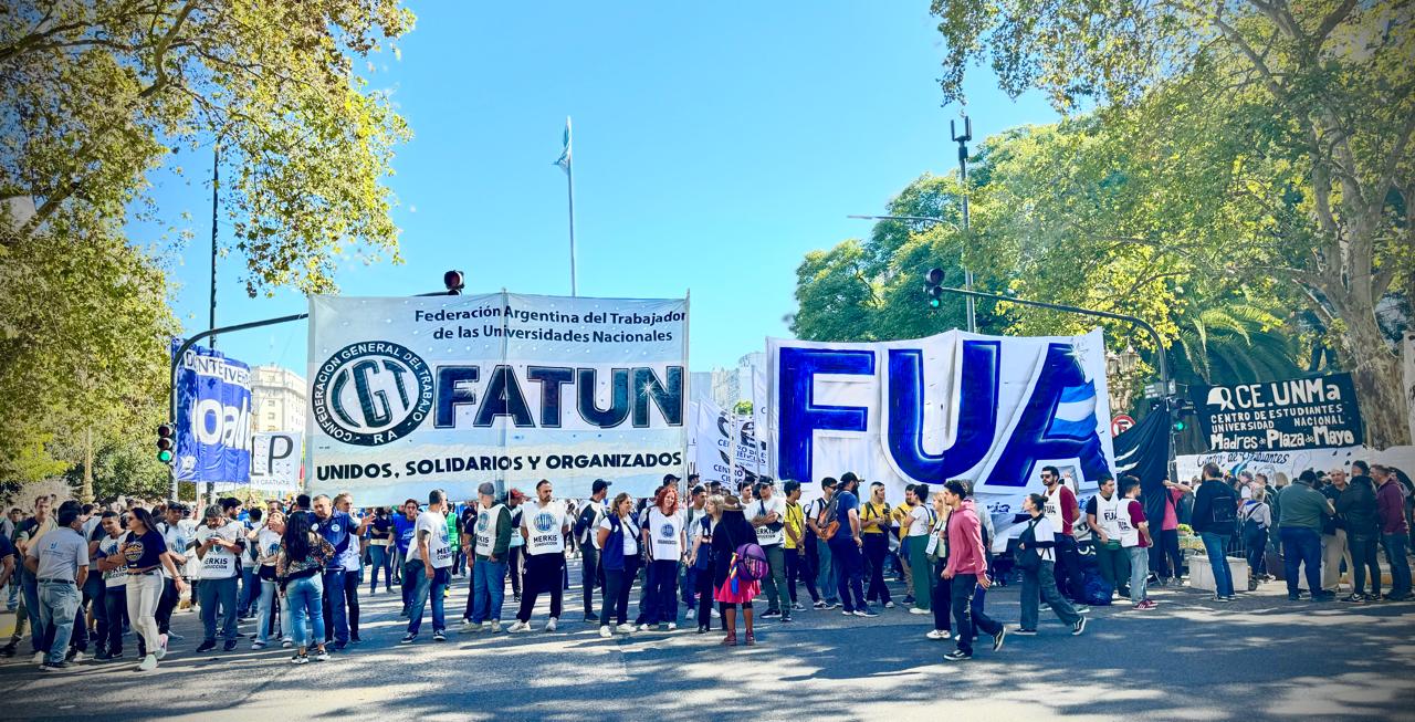 Desde Florencio Varela Para Todo El País: La Marcha Nacional Universitaria En Vivo Por Mestiza Y ARUNA